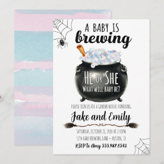 Bébé brasser Genre révéler Lui ou elle Invitation