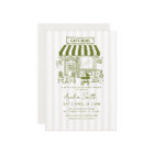 Bebe Cafe Home cafe themed Baby shower