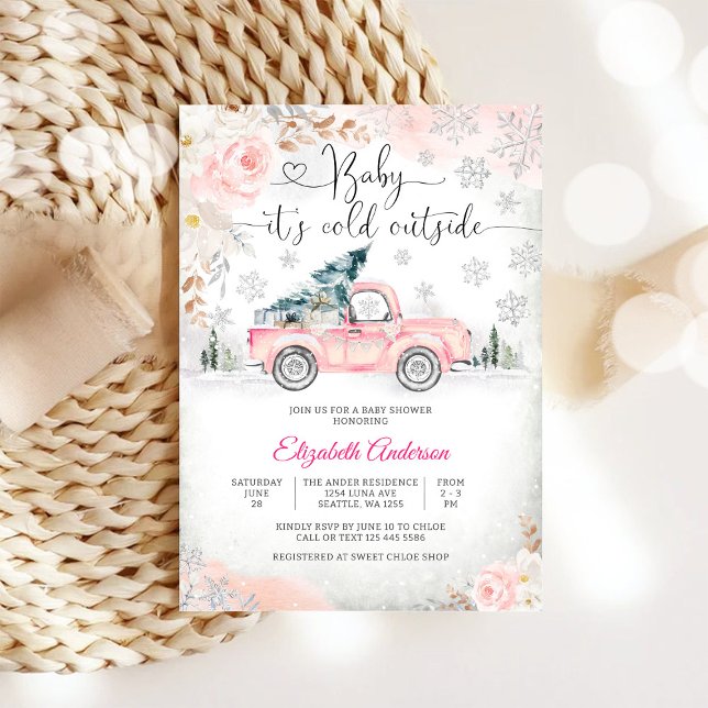 Bébé, c'est une invitation à une douche froide (Créateur téléchargé)