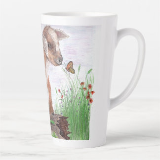 Bébé chèvre Latte Mug