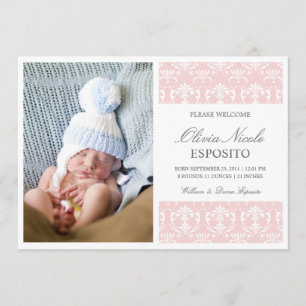 BÉBÉ CHIC  FAIRE-PART DE NAISSANCE