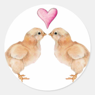 Bébé Chick Love Sticker