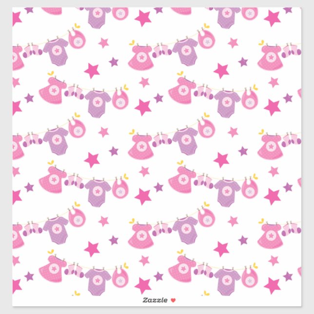 Bébé CustomCut Vinyl Sheets Sticker (Feuille)