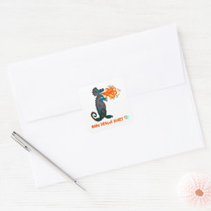 Bébé Dragon Coeur Sticker