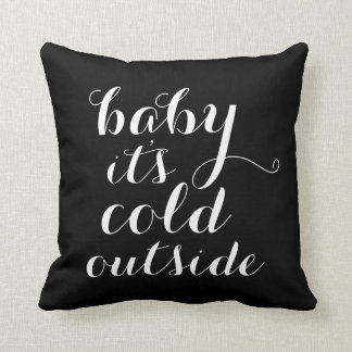 Bébé du coussin | c'est extérieur froid - noir