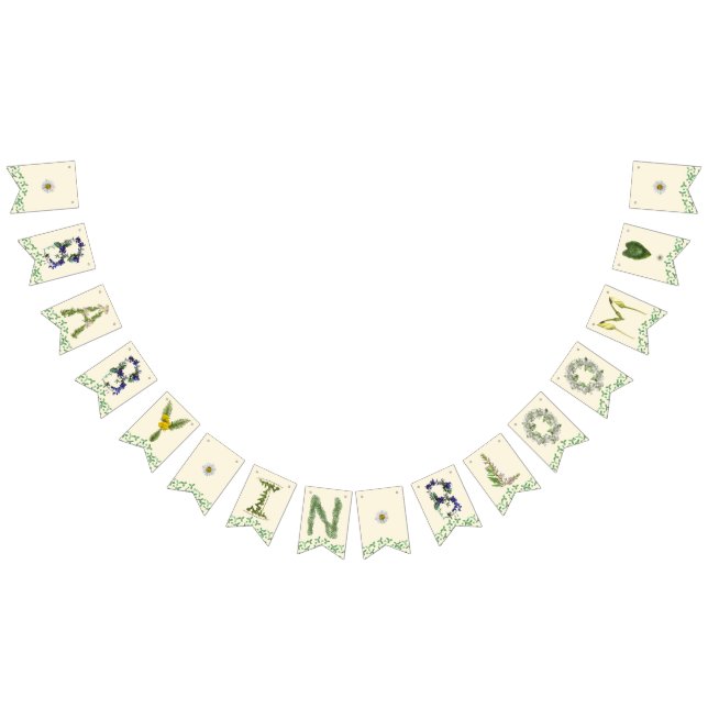 Bébé en fleurs bannière (Tout)