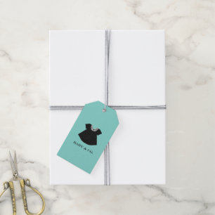 BÉBÉ et Co peu étiquettes noires de cadeau de b
