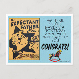 BÉBÉ FÉLICITES ! CARTE POSTALE