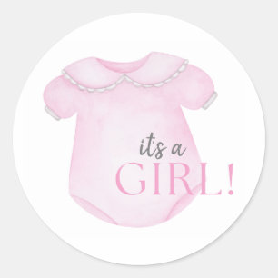 Bébé fille Bubble autocollants
