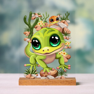 Bébé Geckos jote personnages de dessin