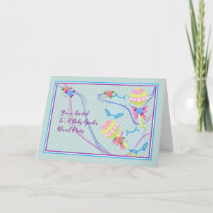 Bébé Genre Reveal Party Invitation