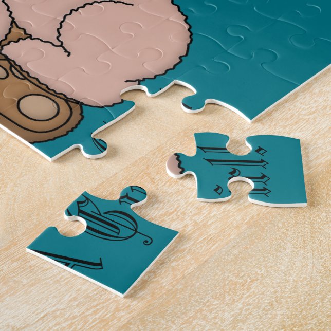 Bébé genre révéler puzzle cadeau de puzzle Materni (Côté)