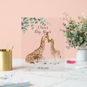 BÉBÉ GIRAFFE MOMY BABY SHOWER GIRAFFE