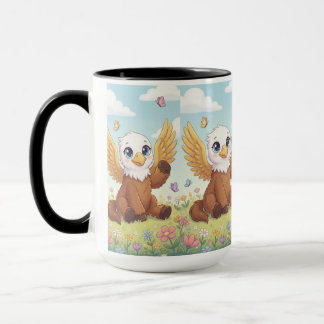 Bébé Griffin sous un ciel ensoleillé – Tasse Éléga
