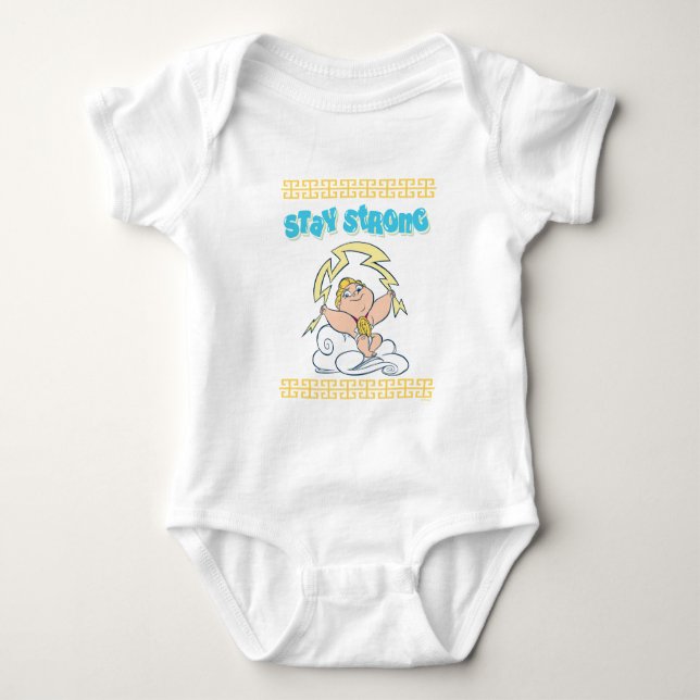 Bébé Hercule - Body bébé Reste Fort (Devant)