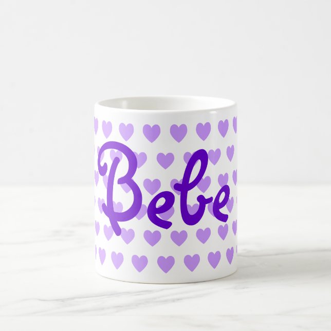 Bebe in Purple Coffee Mug (Center)