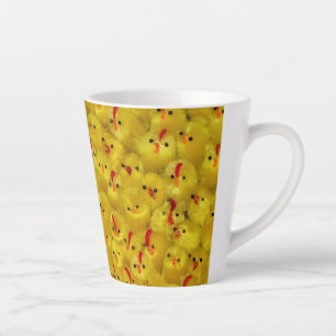 Bébé Jaune mignon Poussins Latte Mug