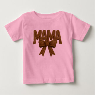 Bébé Joli Maman Arc Rose T-Shirt pour Tout-Petits | Mam