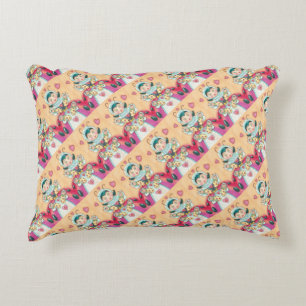 BÉBÉ LADYBUG FAMILLE ACCENT COUSSIN rose/rouge