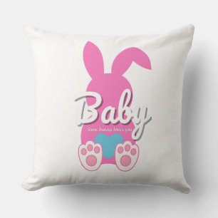 Bébé Lapin Jeu Oreiller - Mignonne FamilleJeter Co
