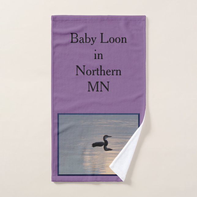 Bébé Loon Salle de bain serviette main (Serviette à main)