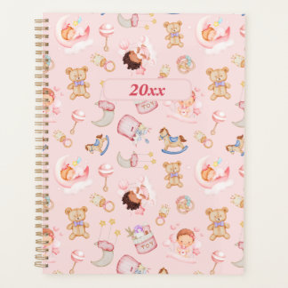 Bébé Lune Star Jouets Ours Pink Thème Personnalisé