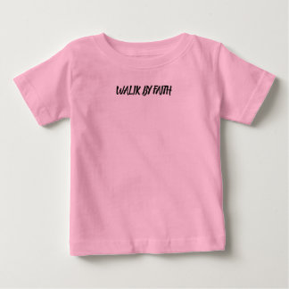 Bébé Marcher par la Foi – T-Shirt Chrétien pour les Cro