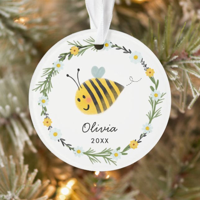 Bébé mignon Bee First Christmas (Arbre)