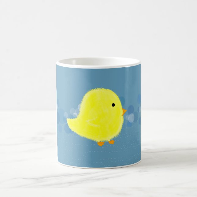 Bébé mignon chick Mug (Centre)