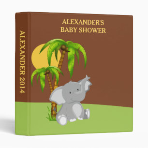 Bébé mignon éléphant photo Album Classeur