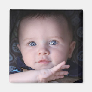Bébé mignon Fête des mères Cadeau Magnets photo