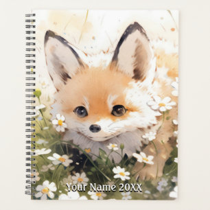 Bébé mignon Fox planificateur