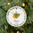 Bébé mignon ornement d'abeille | Cadeau Baby showe