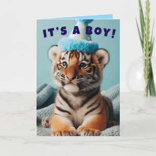 Bébé mignon Révéler Garçon Bleu Bébé Tiger