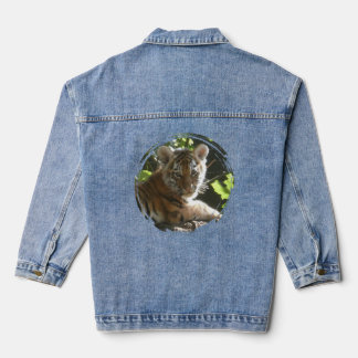 Bébé mignon Veste de Denim Tiger