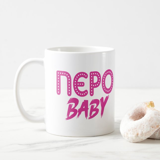 Bébé Nepo Mug (Avec donut)