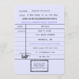 Bébé neutre selon le sexe Douche de la carte Vinta