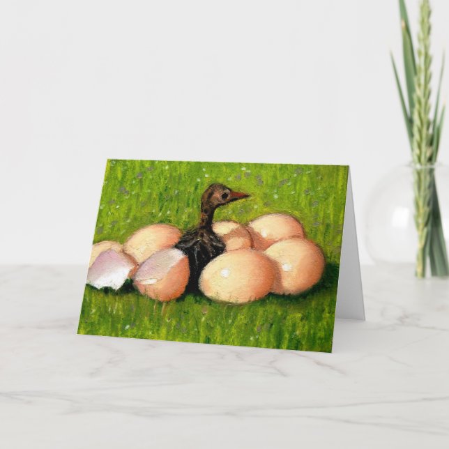 BÉBÉ OISEAU NOUVELLE CARTE BÉBÉ (Devant)