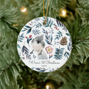 Bébé Oiseau Ornement de Noël Personnalisé