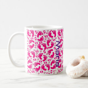 Bébé Pink Feet Girl Mug