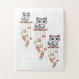 Bébé Puzzle surdimensionné Chats Chatons Animaux