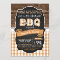 Bébé Q Baby shower Invitation - Orange
