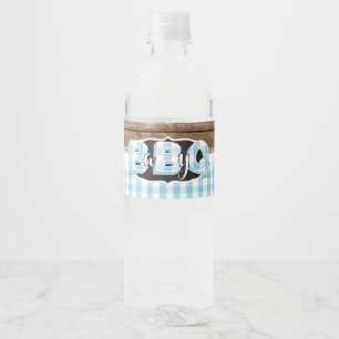 Bébé Q Étiquette bouteille d'eau - Bébé bleu