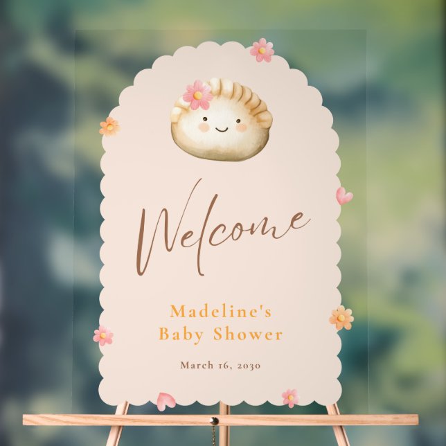 Bébé rose pâle Douche Bébé Fille Douche Accueil (Neutre)
