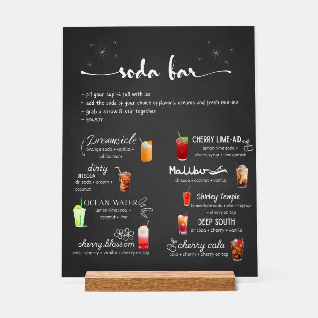 Bébé Soda prêt à POP Soda Bar (Recto)