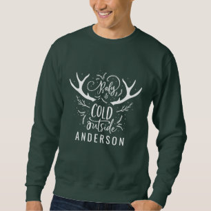 Bébé son froid à l'extérieur sweatshirt de tête de