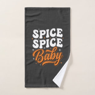 Bébé Spice Spice Halloween Typographie Rétro Desig
