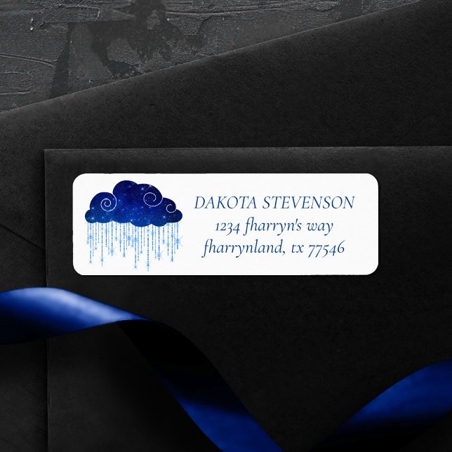 Bébé Sprinkle Classic Blue | Adresse de douche Moo (Créateur téléchargé)