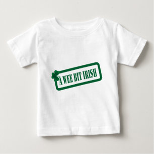 Bébé T-shirt d'enfant irlandais pour la Saint Patrick A