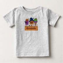 T-shirt Halloween personnalisable pour garçons
